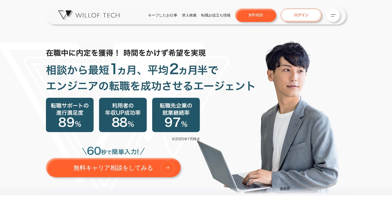 ウィルオブテック